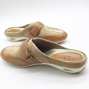 Cole Haan Nike Air Leather Suede Mules  sz. 7